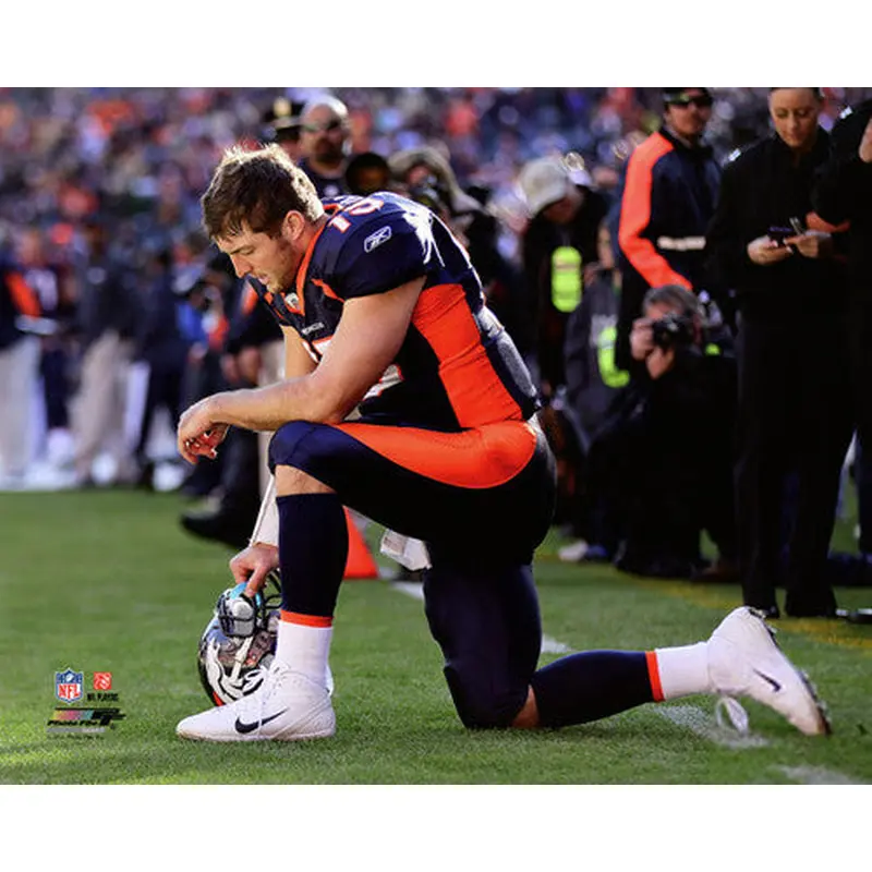 Tim Tebow "Tee-Bow" (2011) Denver Broncos Premium Poster Print - Photofile 16x20