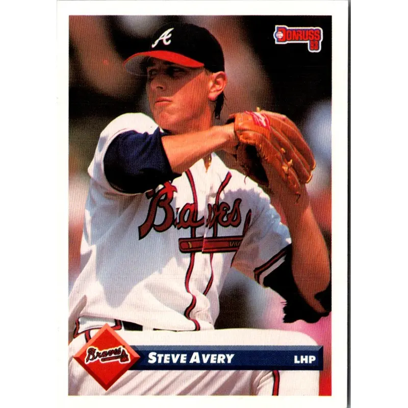 1992 Donruss Leaf Steve Avery #1
