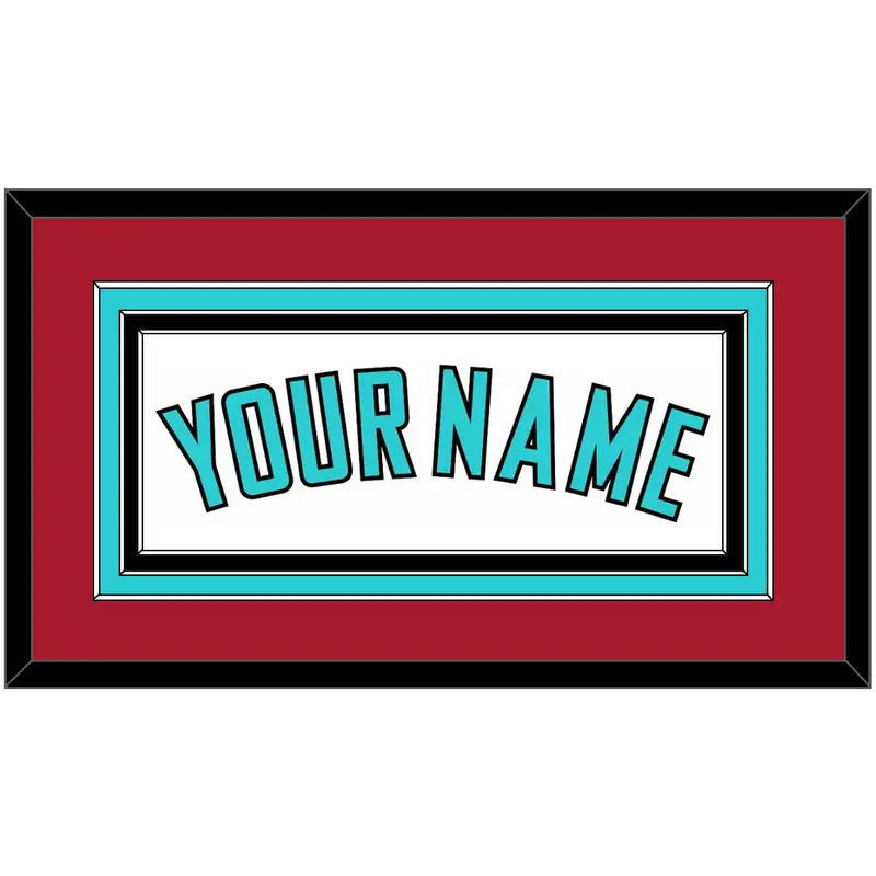 Arizona Name - Alternate Home White (2020-2023) - Triple Mat 4