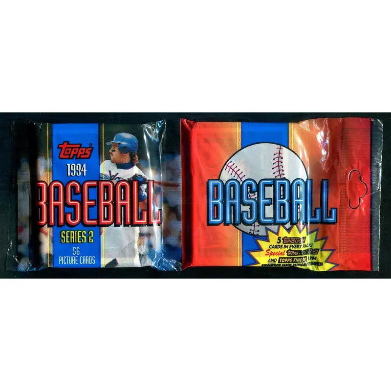 1994 Topps Baseball Unopened Series 2 Jumbo Pack (56)