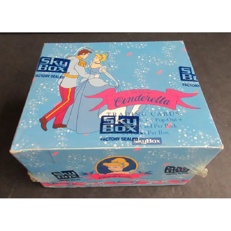 1995 Skybox Disney's Cinderella Story Card Box