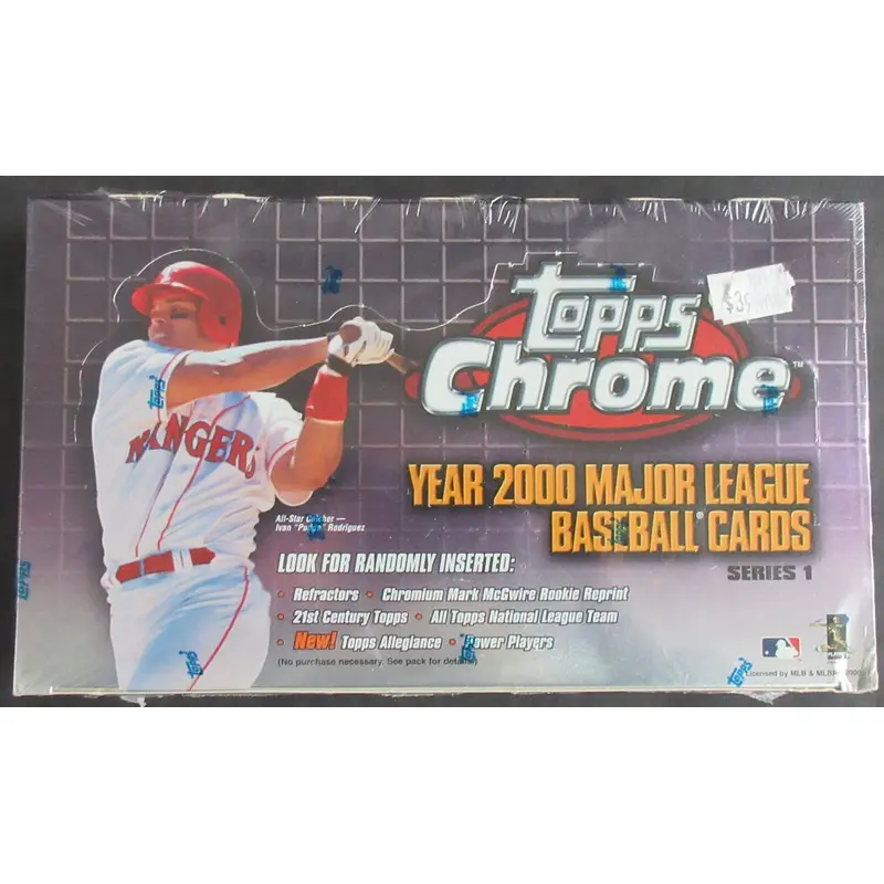 2000 Topps Chrome Baseball Series 1 Box (Retail)