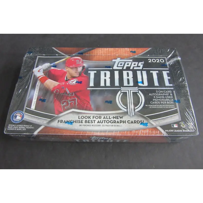 2020 Topps Tribute Baseball Box (Hobby)
