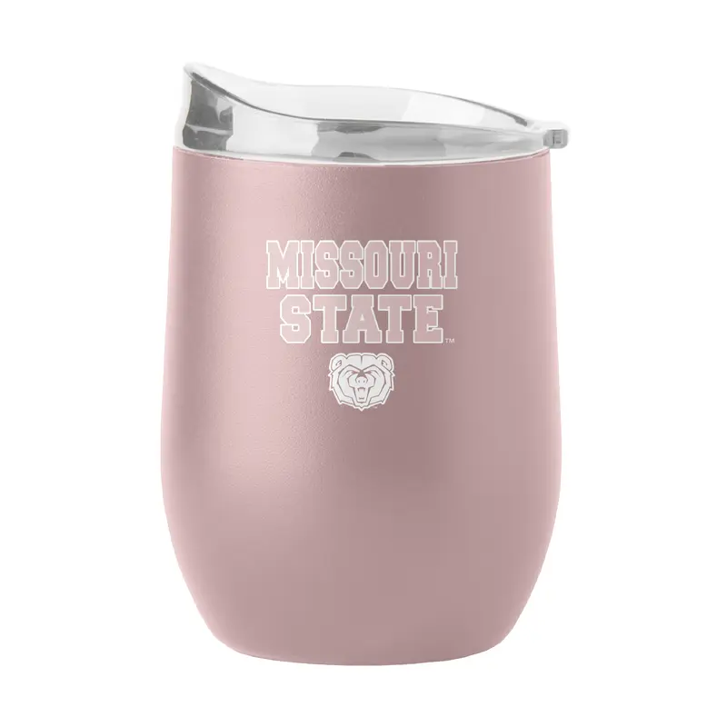 Missouri State 16oz Stencil Powder Coat Curved Bev