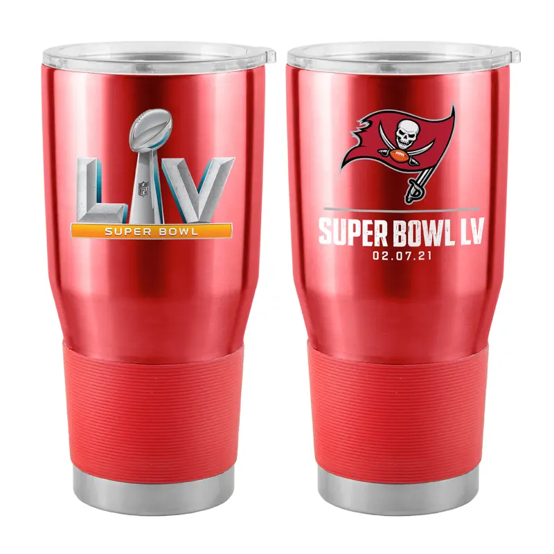 Tampa Bay Buccaneers SB55 Bound Logo 30oz Stainless Tumbler