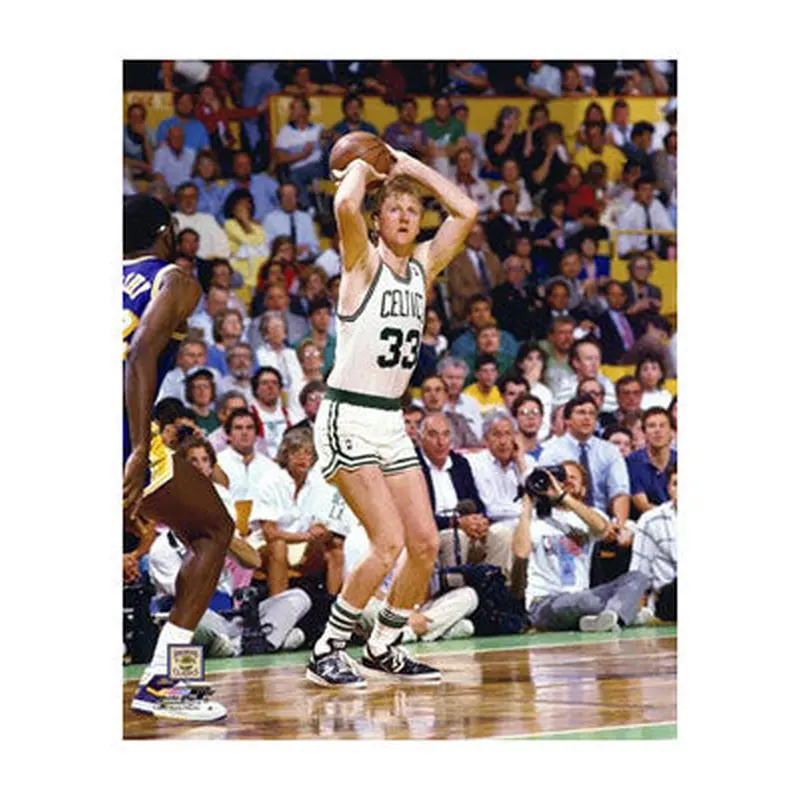 Larry Bird "Finals Classic" (c.1987) Giclee-on-Canvas Print - Photofile