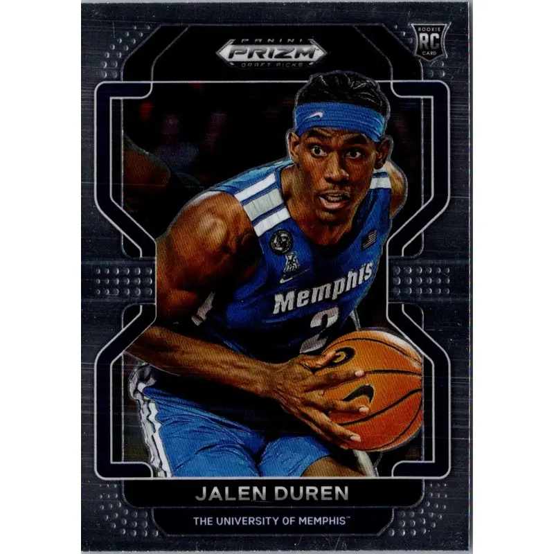2022 Panini Prizm Draft Picks Blue Jalen Duren #58