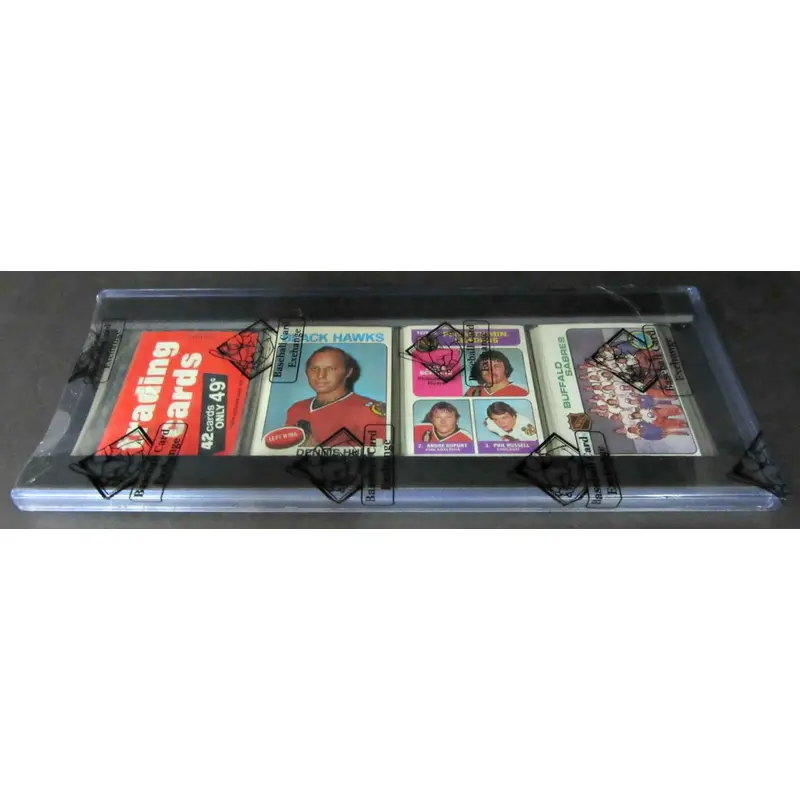 1975/76 Topps Hockey Unopened Rack Pack (Authenticate)