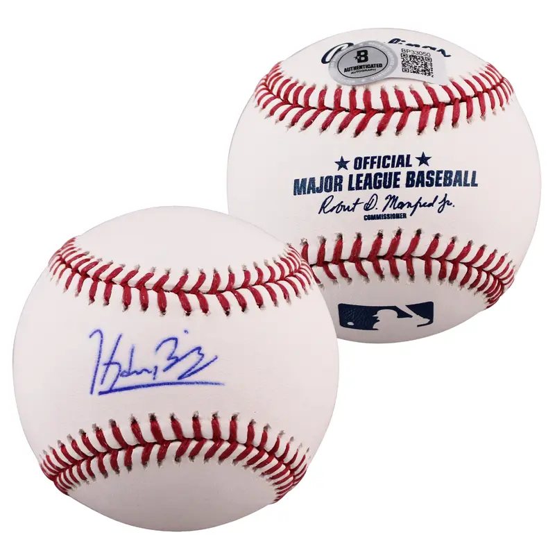 Giants Hayden Birdsong Authentic Signed OML Baseball Autographed BAS #BP33050