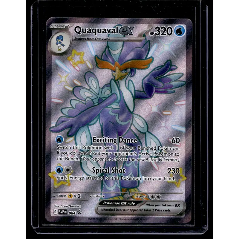 2023 Pokemon - Scarlet & Violet - Black Star Promos - Promos - Quaquaval ex #084