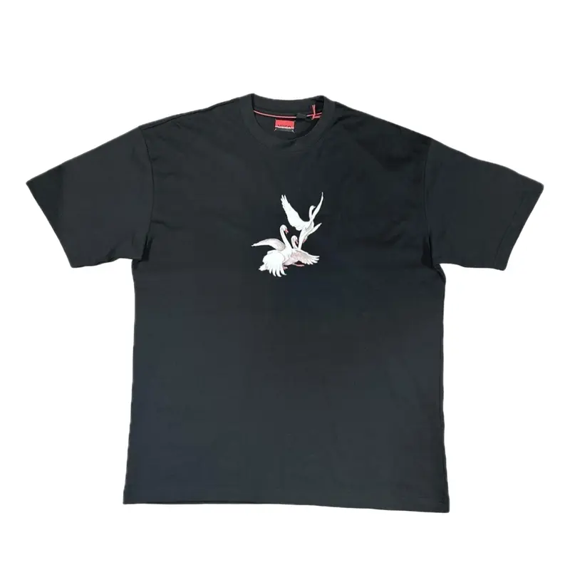 HUGO BOSS MENS T SHIRT BLACK ASIL LB 50527053001