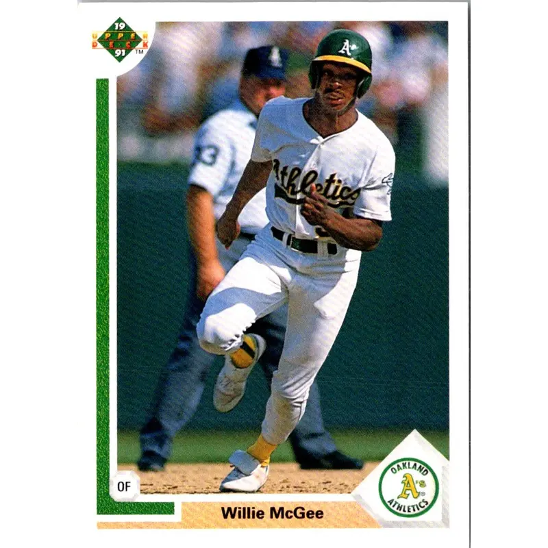 1991 Upper Deck Willie McGee #584