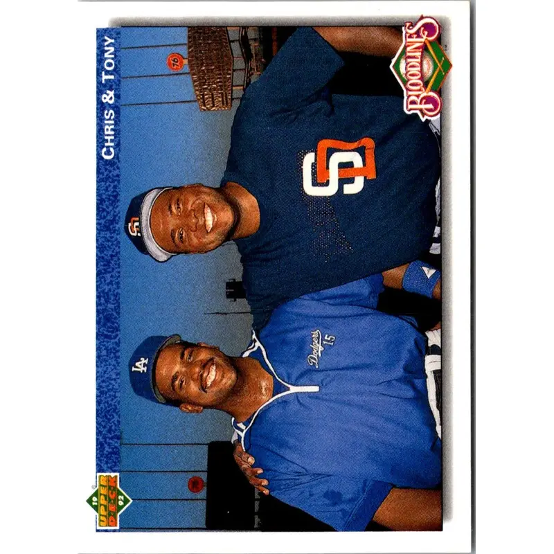 1992 Upper Deck Chris Gwynn/Tony Gwynn #83