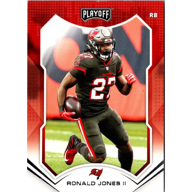 2021 Panini Playoff Red Zone Ronald Jones II #173
