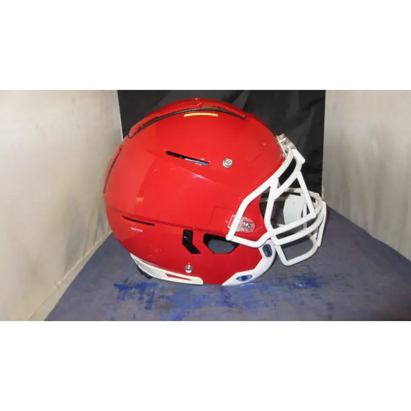 New Schutt 2025 F7 LX1 Youth Football Helmet Matte Red Size Medium