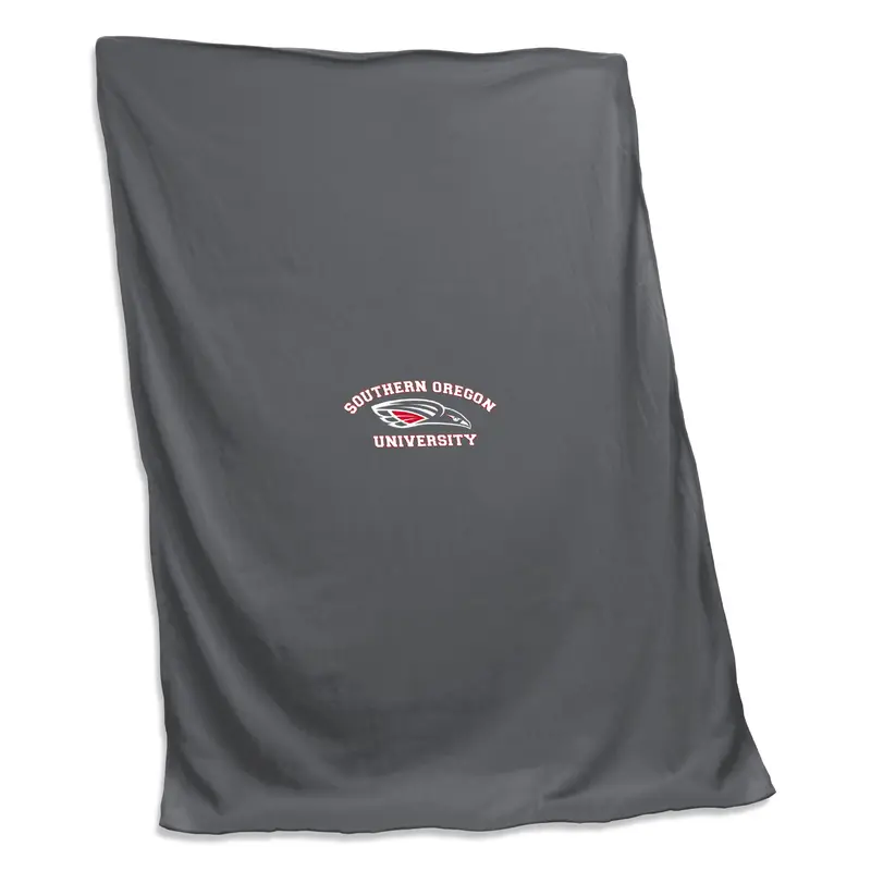 Southern Oregon Charcoal Sweatshirt Blanket (Screened)