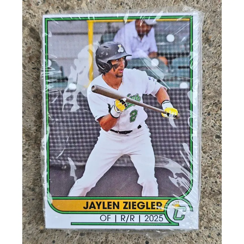 2025 Clinton LumberKings Baseball Card Team Set