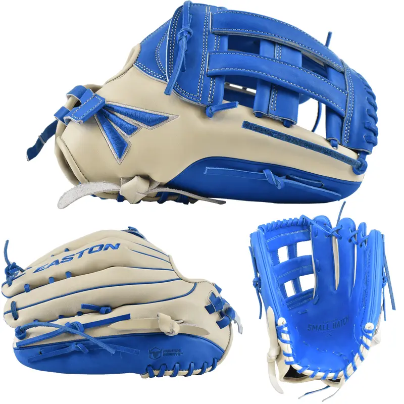 Easton Small Batch No. 69 Slowpitch Softball Glove - Grey/Royal