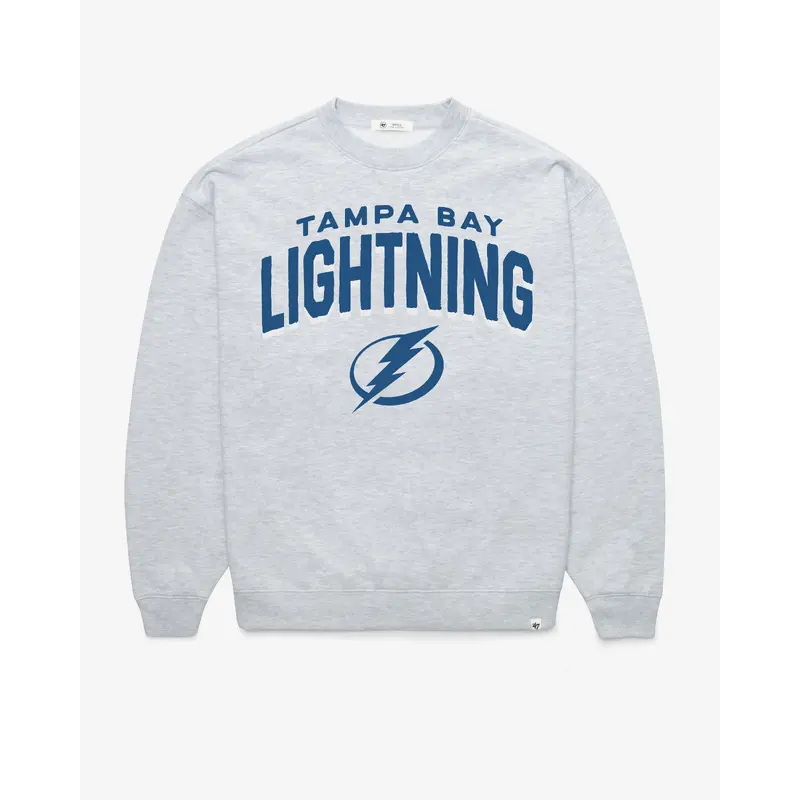 TAMPA BAY LIGHTNING CAMPUS ARCH CLOUD '47 OVERSIZED CREW WOMENS