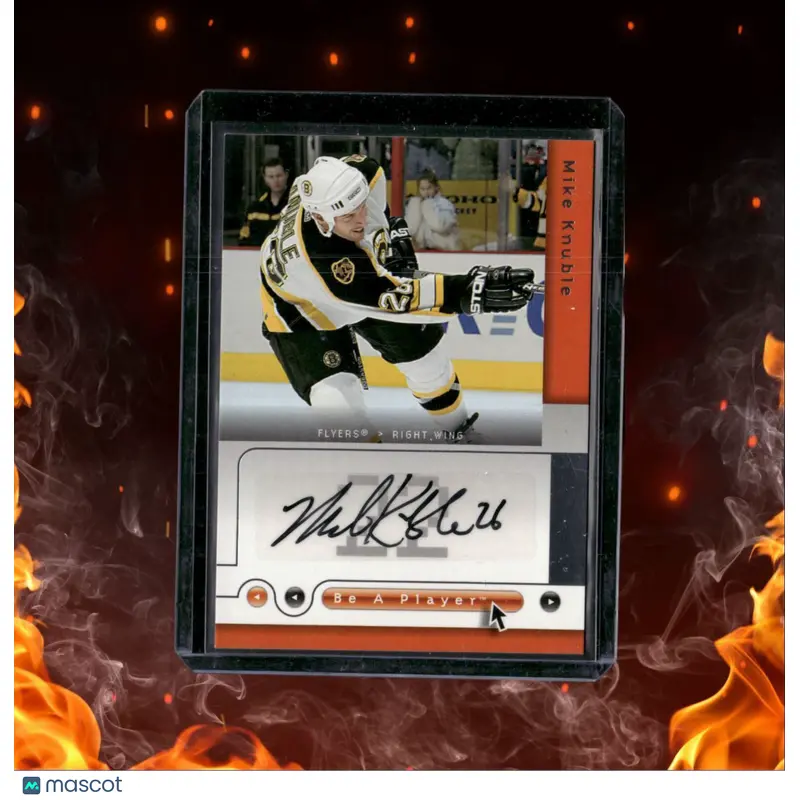 2005-06 Upper Deck Be a Player Signature Mike Knuble Auto #ME