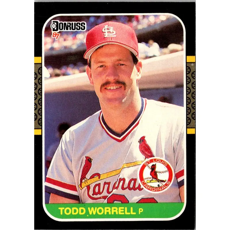 1987 Donruss Todd Worrell #307