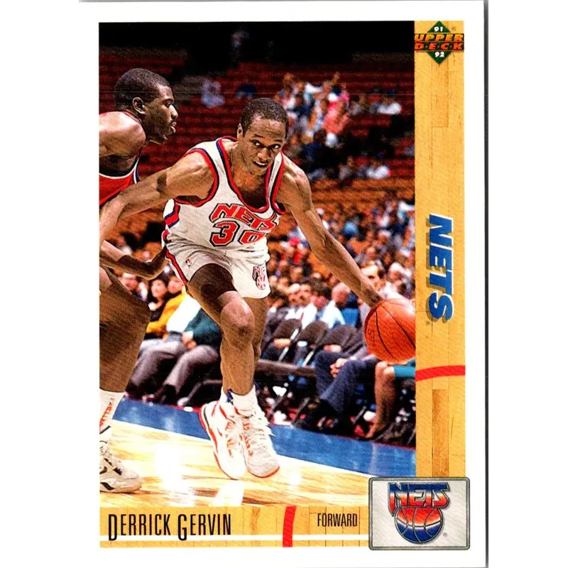 1991 Upper Deck Derrick Gervin #384