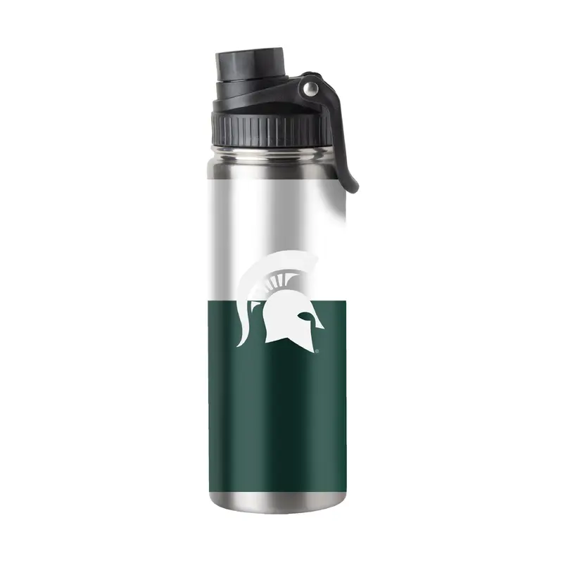 Michigan State Colorblock 21oz Twist Top Bottle