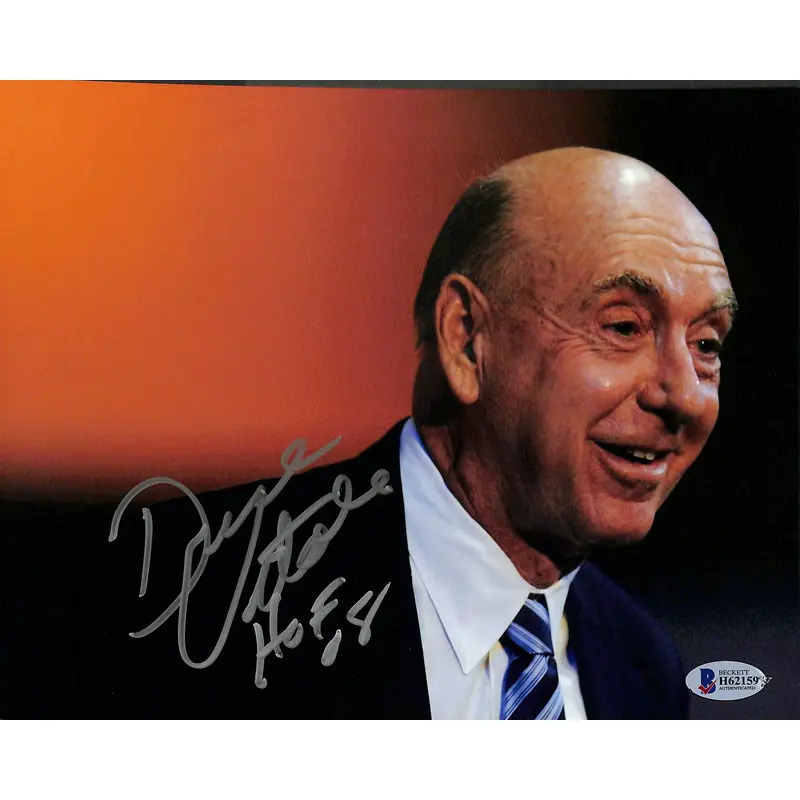 Dick Vitale Sportscaster "HOF 08" Authentic Signed 8x10 Photo BAS #H62159