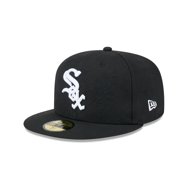 New Era - 59FIFTY Fitted Cap - OTC Pattern - Chicago White Sox - Black
