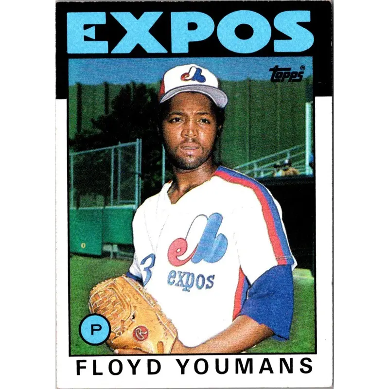 1986 Topps Floyd Youmans #732