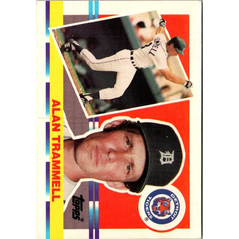 1990 Topps Big Alan Trammell #190