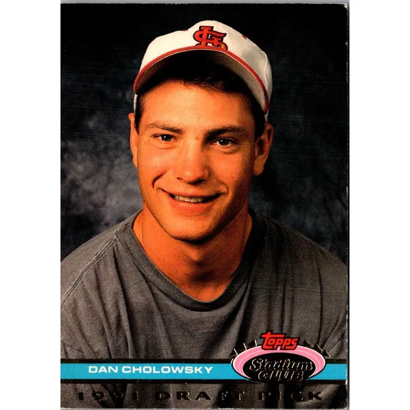 1992 Stadium Club Dome Dan Cholowsky #27