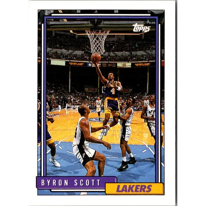 1992 Topps Gold Byron Scott #47