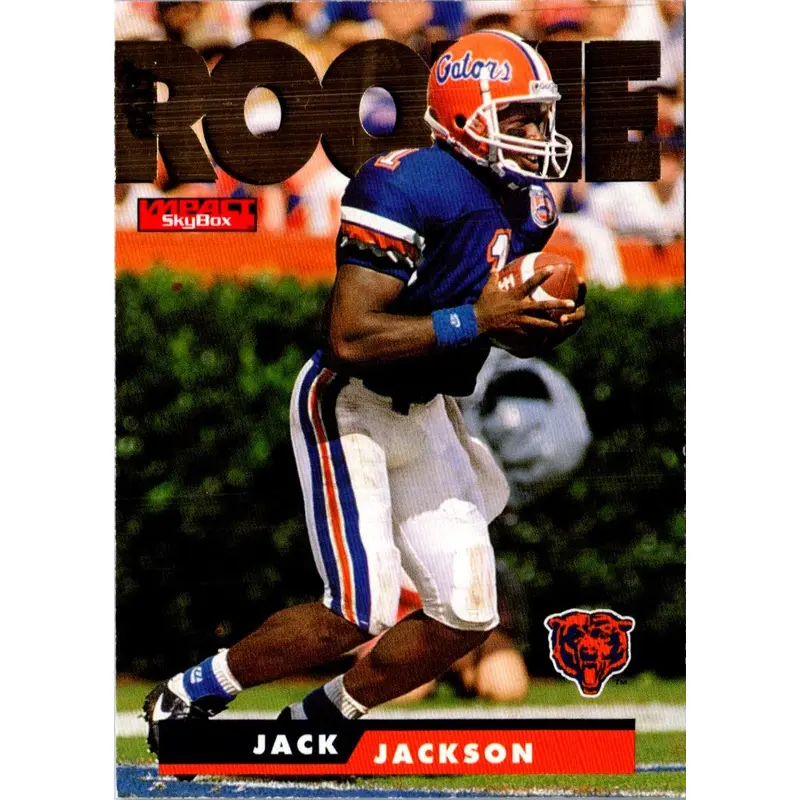 1995 SkyBox Impact Jack Jackson #191 Rookie