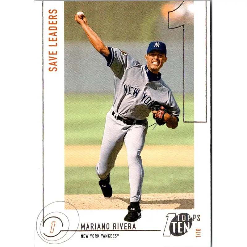 2002 Topps Ten Mariano Rivera #161