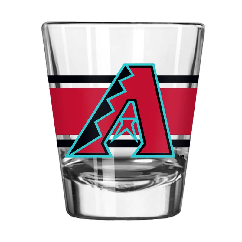 Arizona Diamondbacks 2oz Stripe Shot Glass