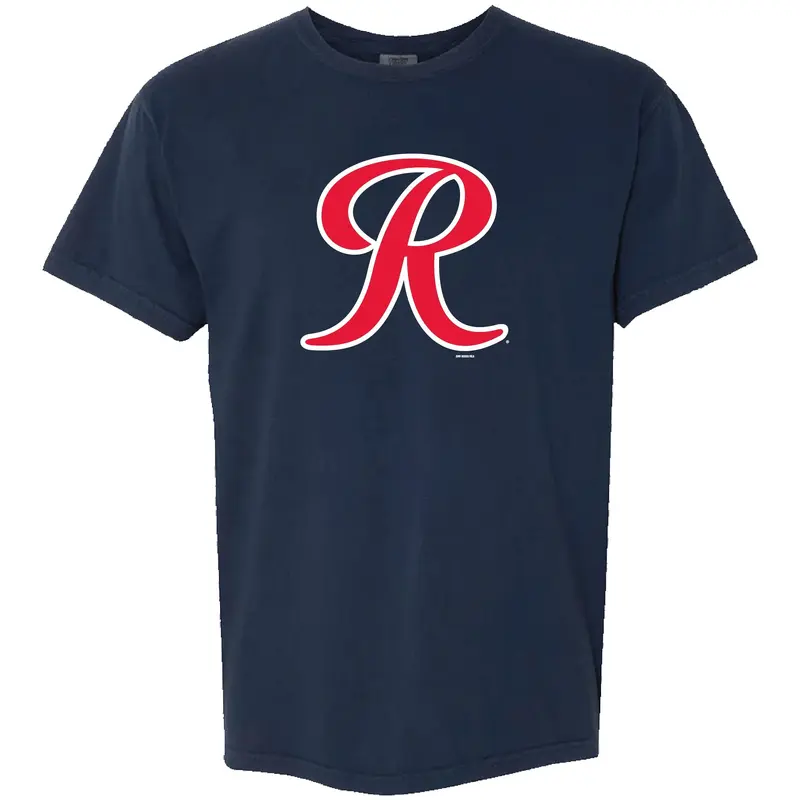 Tacoma Rainiers Navy Comfort Colors R Tee