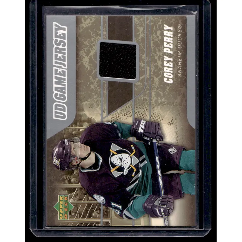 2006-07 Upper Deck - UD Game Jersey - Corey Perry #J-CP