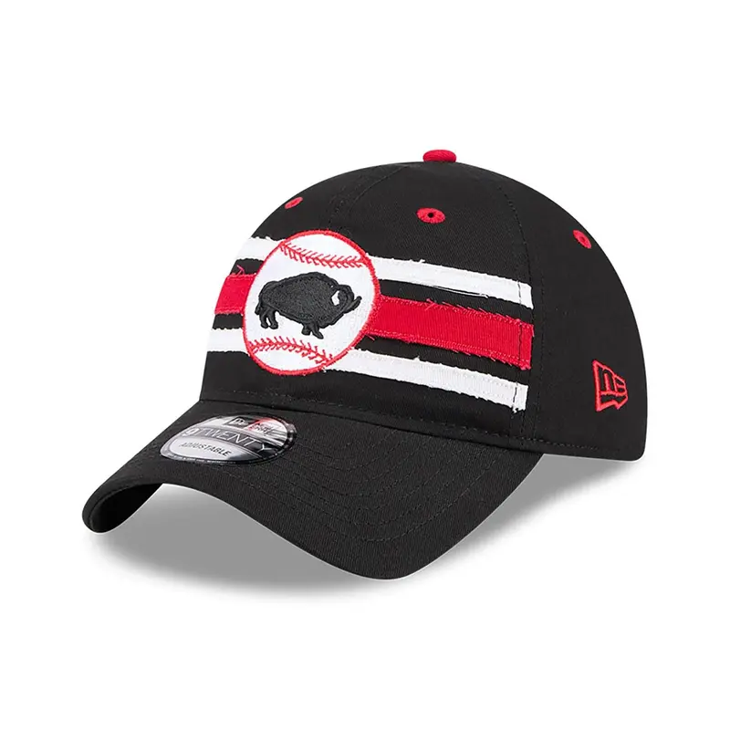 Buffalo Bisons MiLB Theme Nights Black 9TWENTY Adjustable Cap