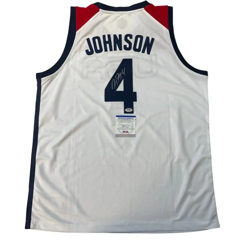 Keldon Johnson signed jersey PSA/DNA Team USA Autographed