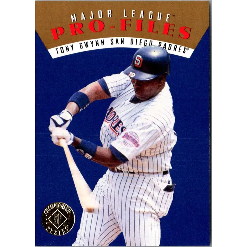 1995 SP Championship Tony Gwynn #88