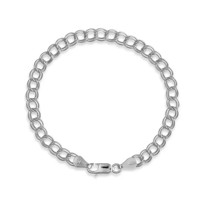 Sterling Silver 5mm Chain Link Anklet