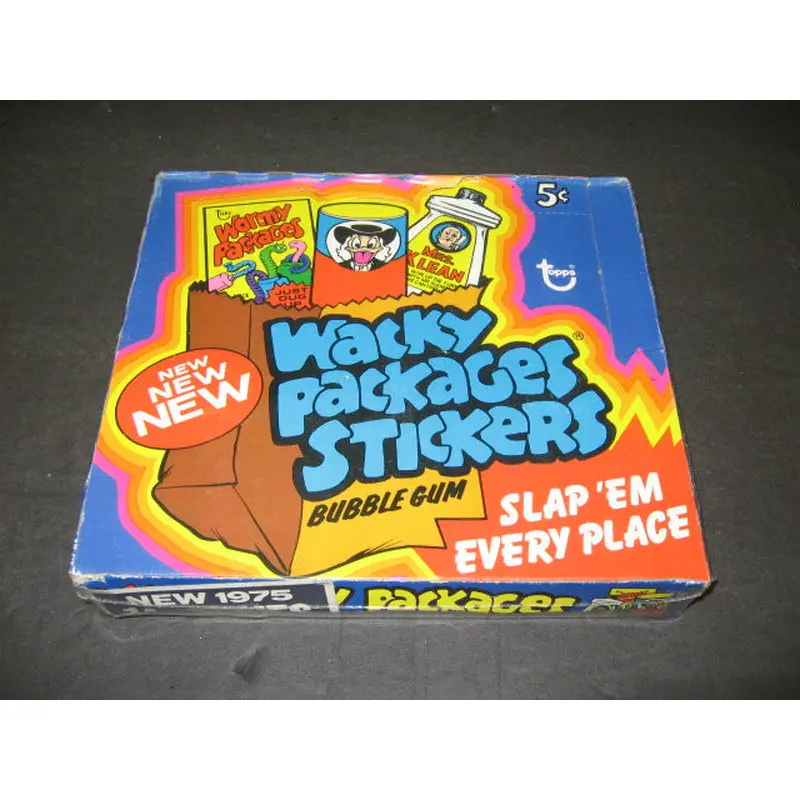 1975 Topps Wacky Packages Unopened Series 14 Wax Box (Authenticate)