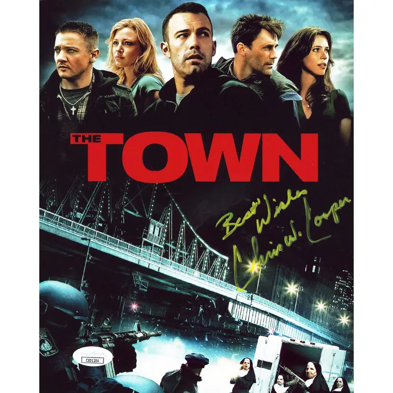 Chris Cooper The Town "Best Wishes" Authentic Signed 8x10 Photo JSA #CE01204