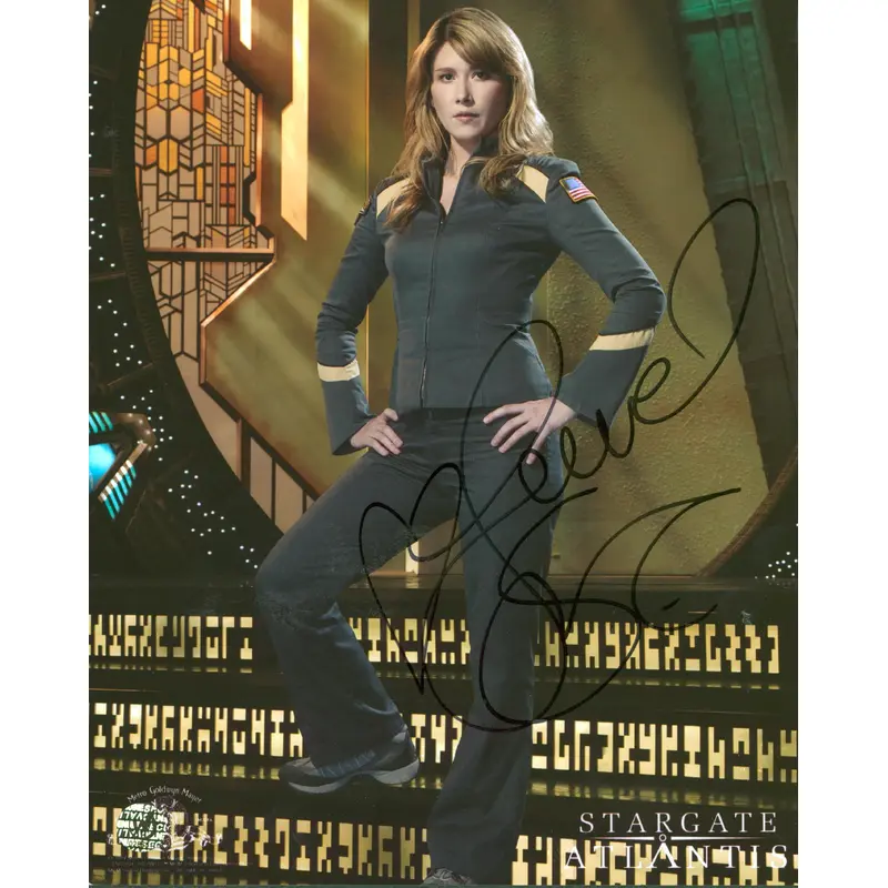 Jewel Staite Stargate Atlantis Authentic Signed 8x10 Photo Wizard World 2