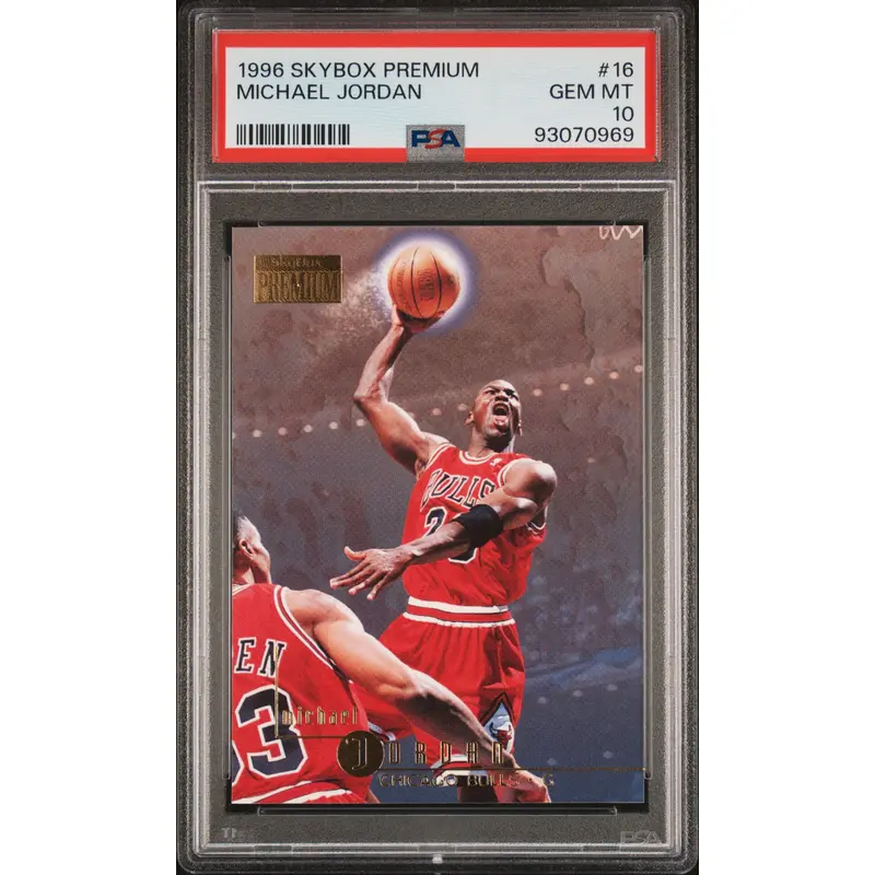 Michael Jordan 1996 Skybox Premium #16 PSA 10 Gem Mint