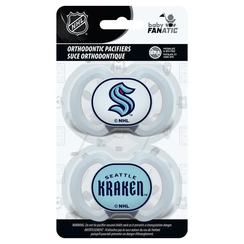SEATTLE KRAKEN 2-PACK PACIFIER