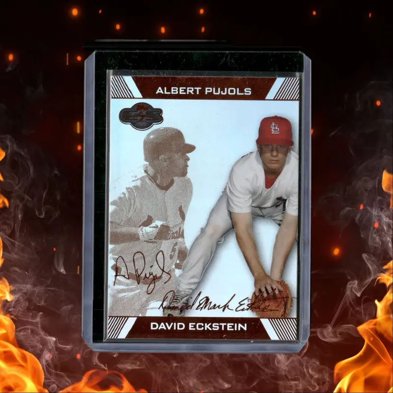 2006 Upper Deck Albert Pujols/David Eckstein 46/50 #64