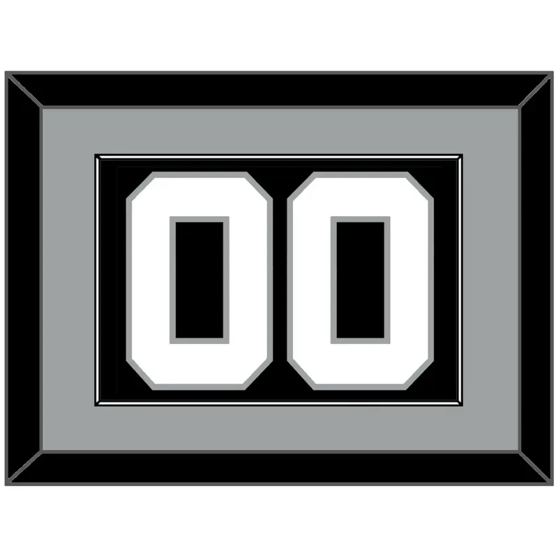 San Antonio Number - Road Black (1989-2002) - Single Mat 2