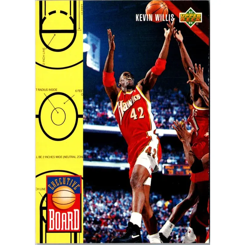 1993 Upper Deck Kevin Willis #424